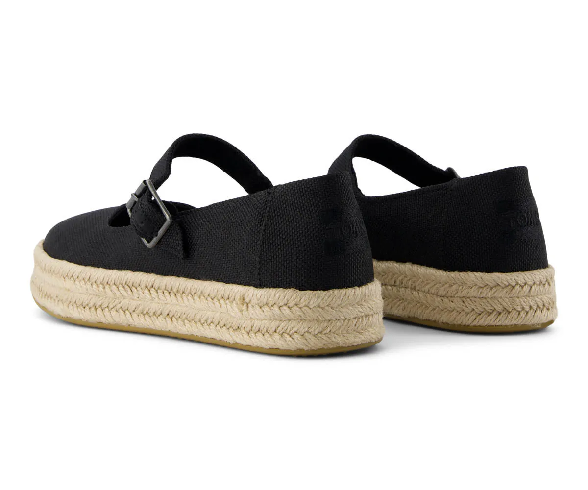 W's Carolina Mary Jane Heavy Canvas - Black