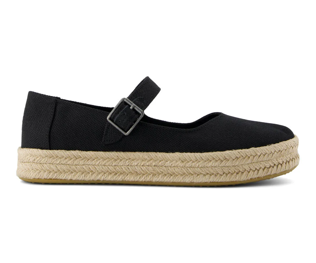W's Carolina Mary Jane Heavy Canvas - Black