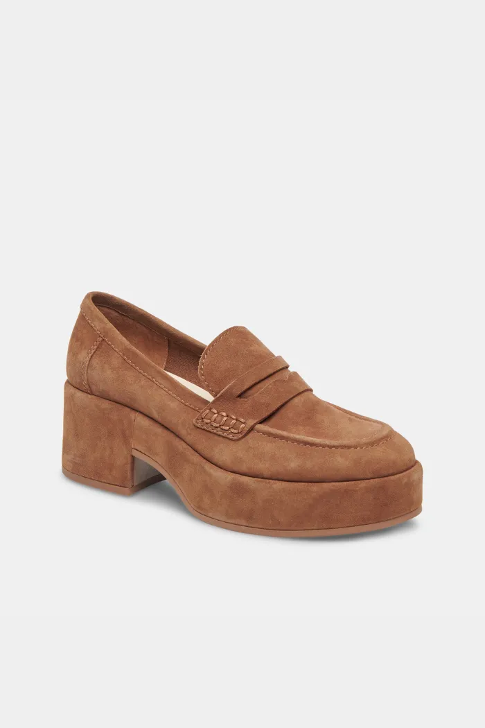 Yanni Loafters - Chestnut